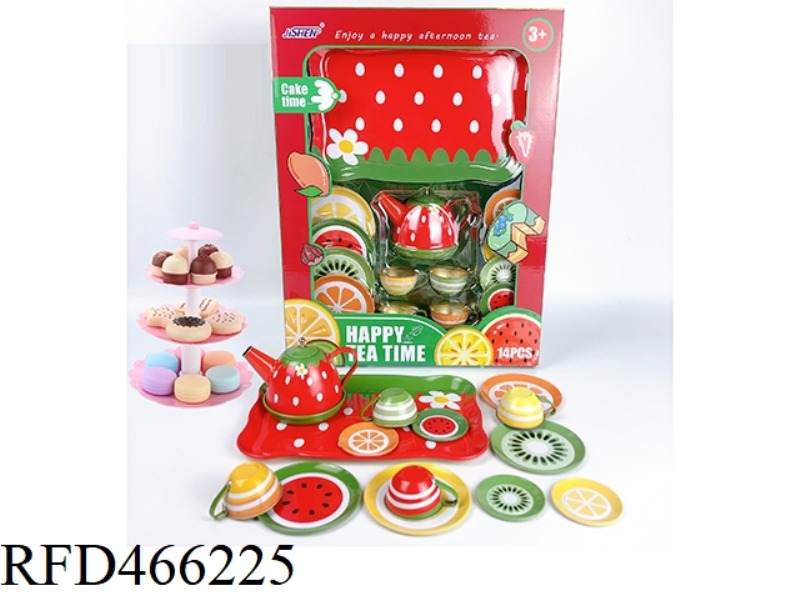FRUIT FOOD RESTAURANT SET TEA SET