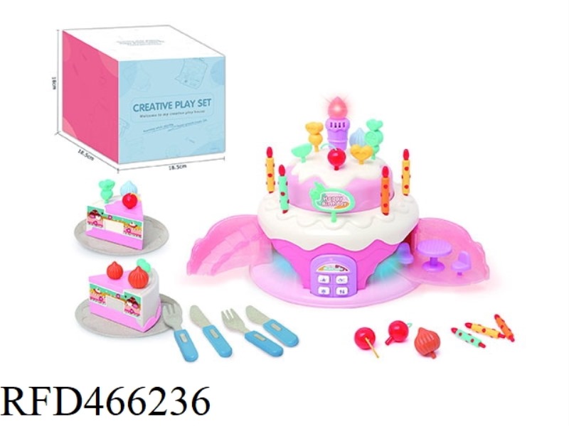 LIFTING CAKE CAN BLOW CANDLES, 36 PCS