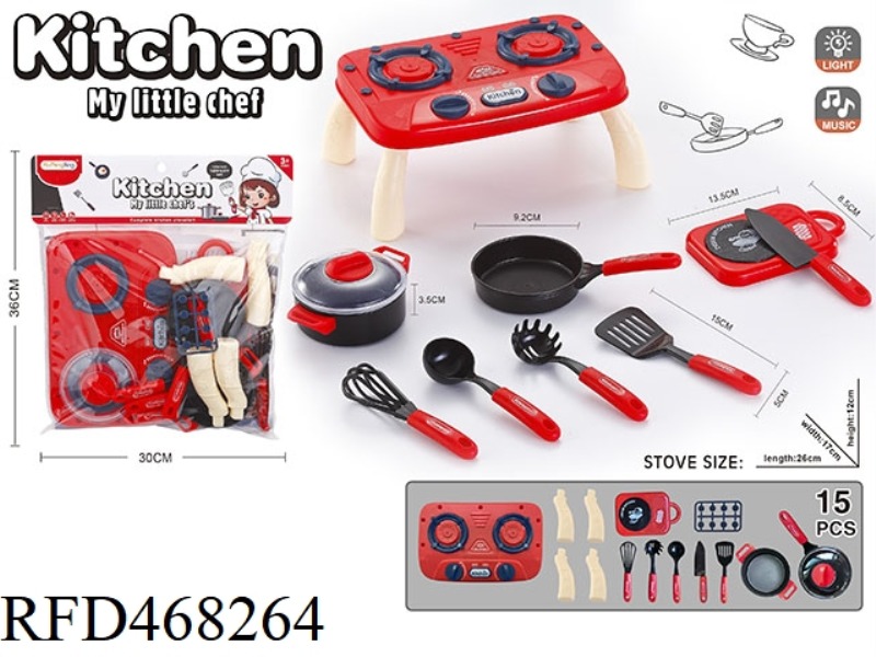 15PCS STOVES