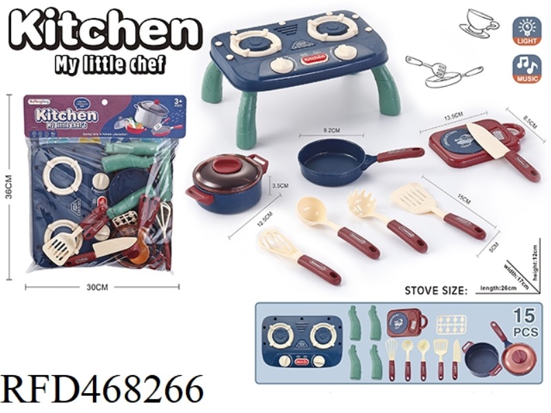 15PCS STOVES