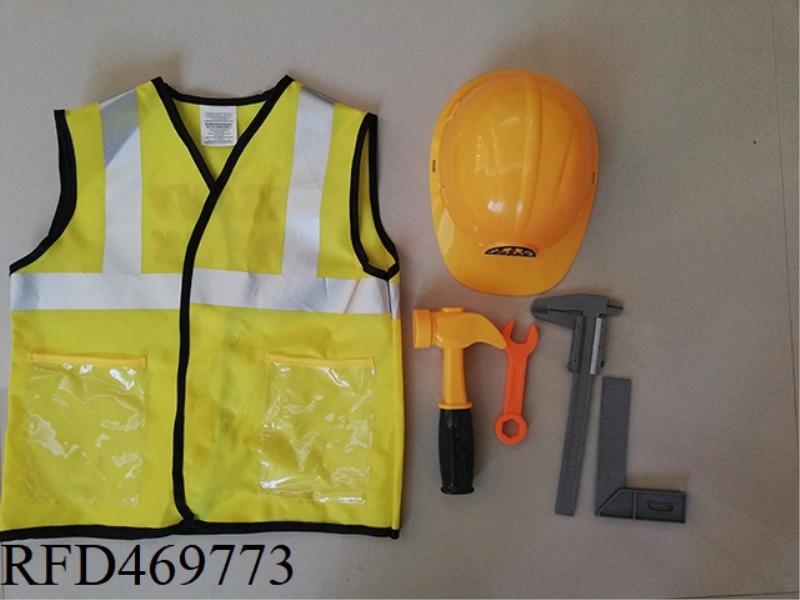 ENGINEERING SUIT WITH PLASTIC CAP