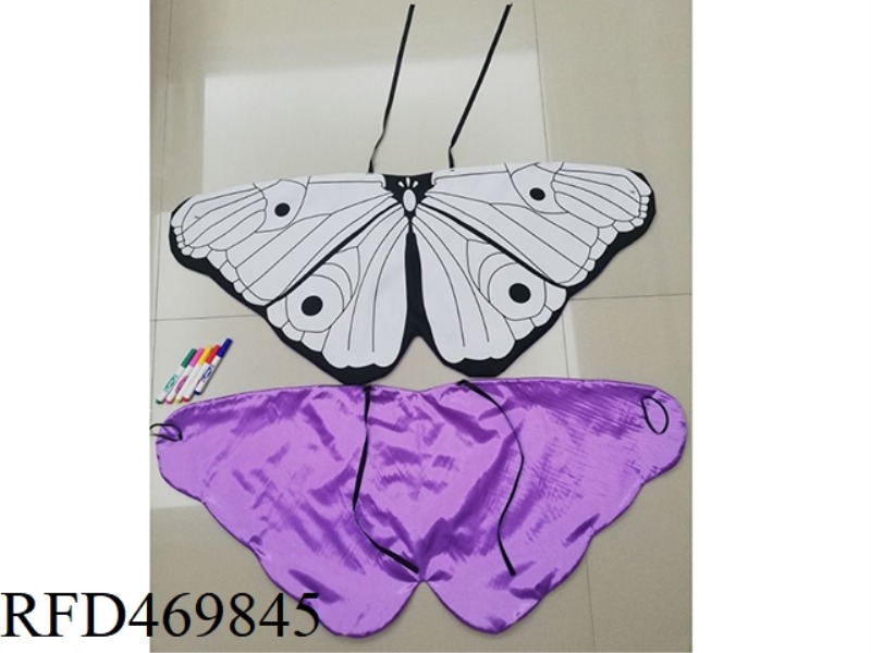 DIY COLORING BUTTERFLY WINGS