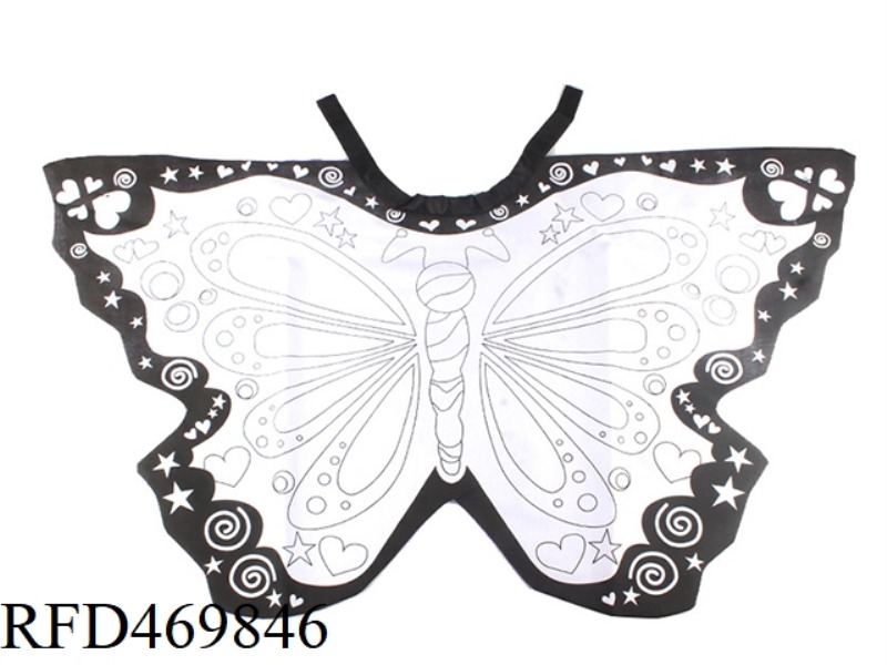 DIY COLORING BUTTERFLY WINGS
