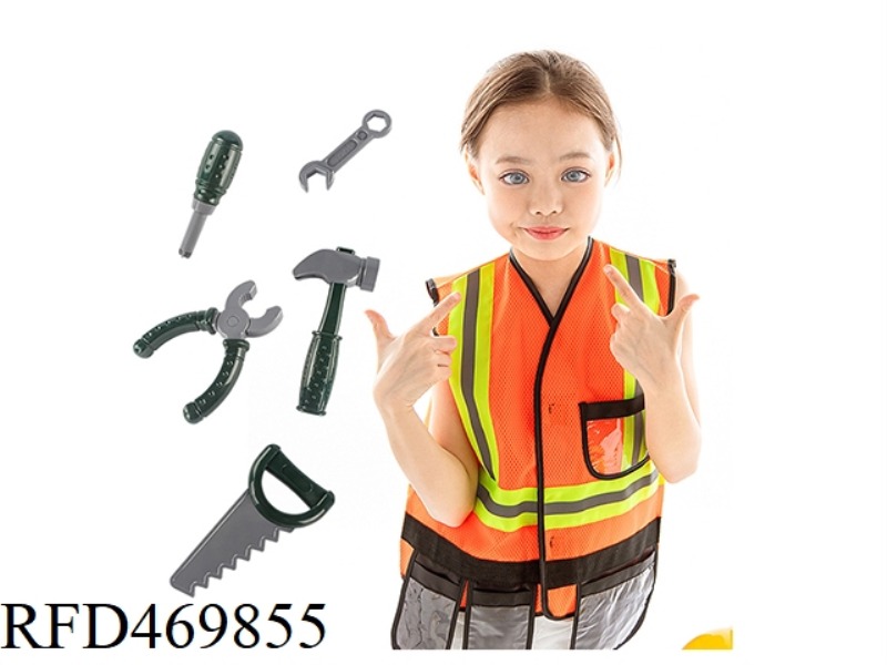 KN559 BLACK POCKET ENGINEERING BELT AB TOOL 5 PIECE SET