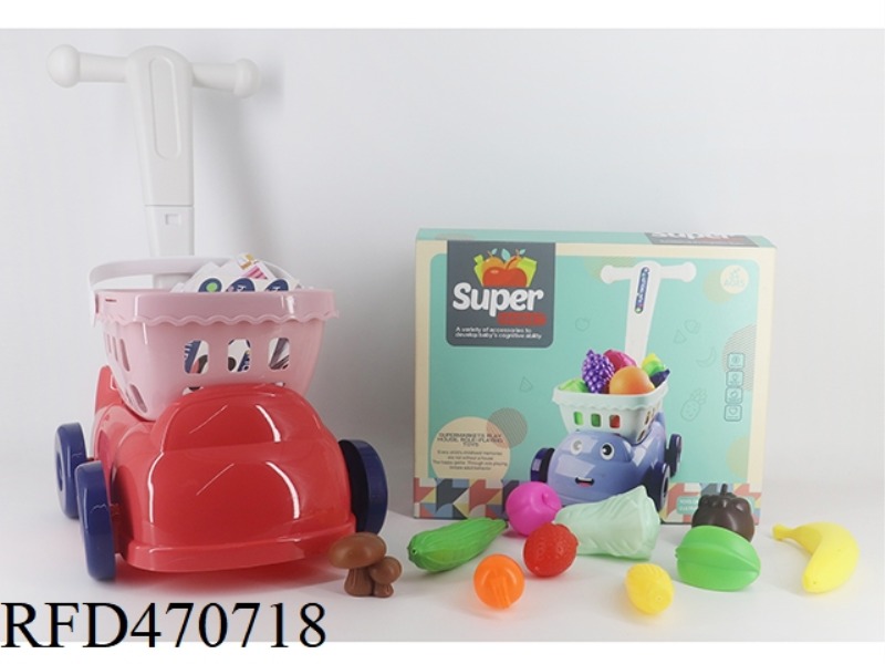 FRUITS AND VEGETABLES 10PCS + 4 SMALL BOXES