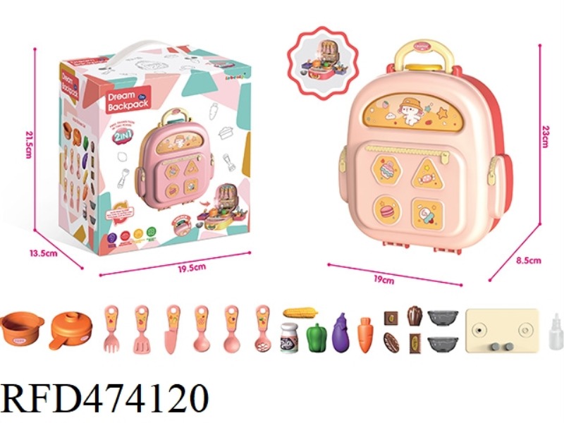 PINK SPRAY FUNCTION KITCHEN BACKPACK STORAGE SEALED COLOR BOX