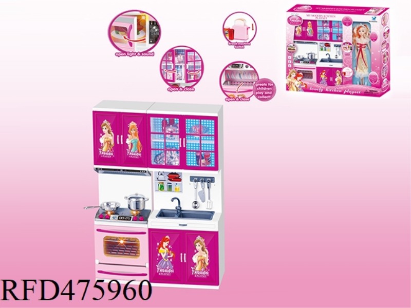 WASHBASIN + OVEN + WITH BARBIE