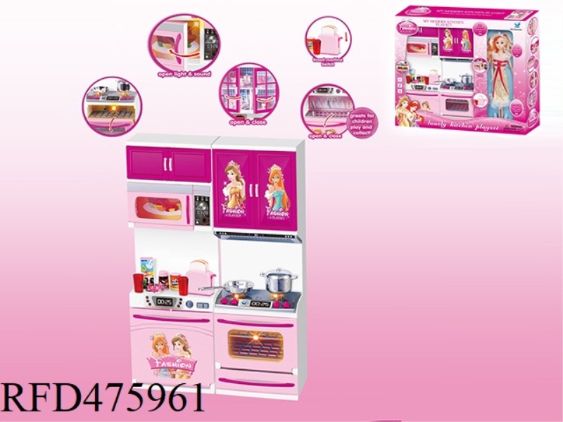 OVEN + MICROWAVE + WITH BARBIE
