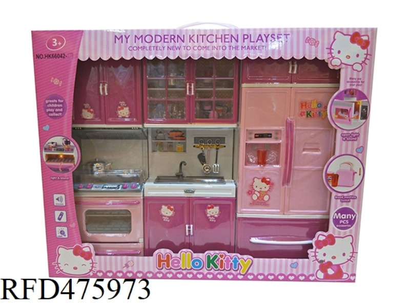 REFRIGERATOR + WASHBASIN + OVEN