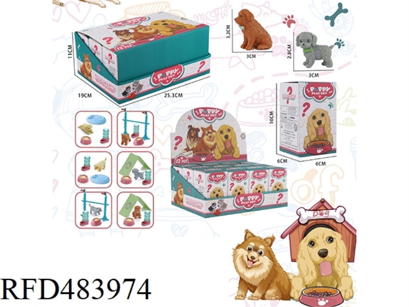 PET PLAY HOUSE 12PCS