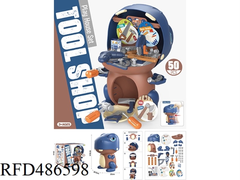 SLIDING CARTOON DINOSAUR TOOL PCS