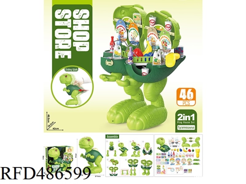 SLIDING T-REX SUPERMARKET PCS