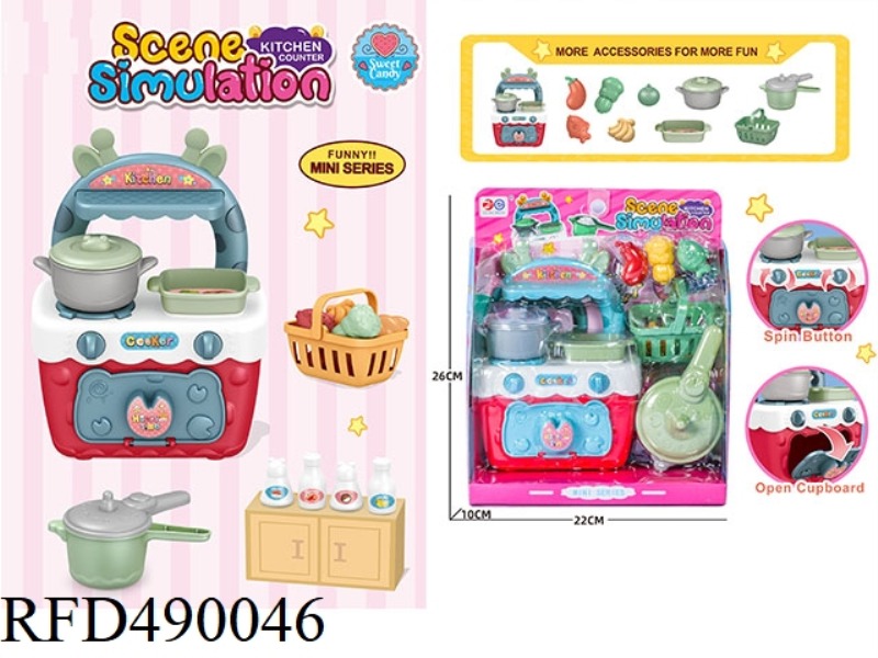 KITCHEN SET (MANUAL FUNCTION) SINGLE STYLE SINGLE PACK