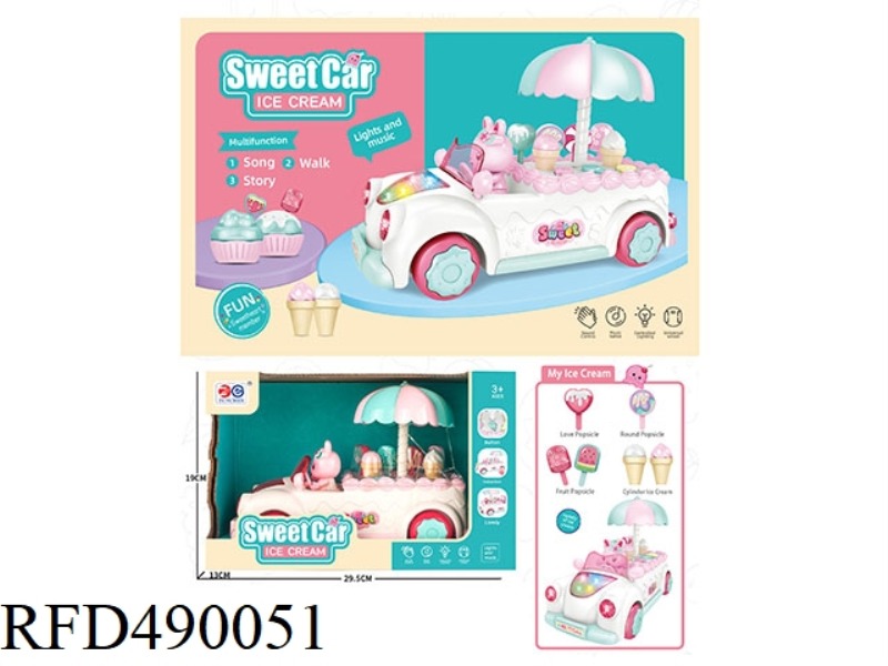 RABBIT ICE CREAM TRUCK (INDUCTION/ELECTRIC LIGHT MUSIC)