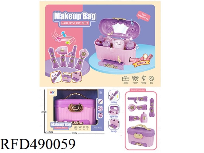 BEAUTY MAKEUP BAG (LIGHT MUSIC/VOICE)