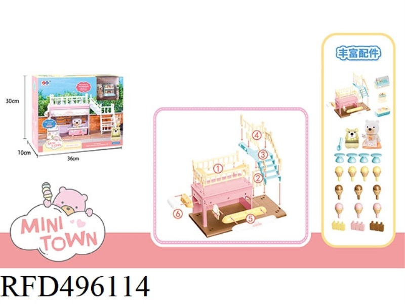 ICE CREAM SHOP COLOR BOX