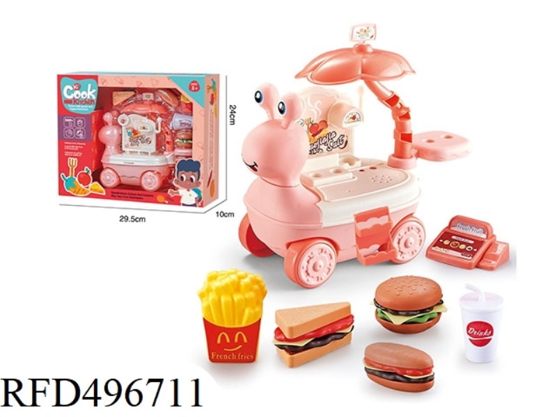 SNAIL SELLING CAR CUTLERY WINDOW VERSION