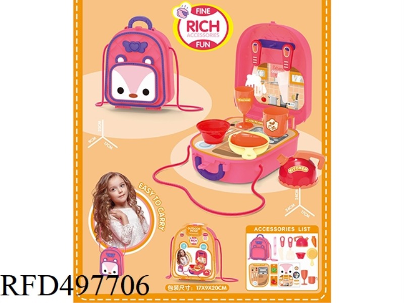 FAMILY SHOULDER BAG KITCHEN THEME + DINING TABLE