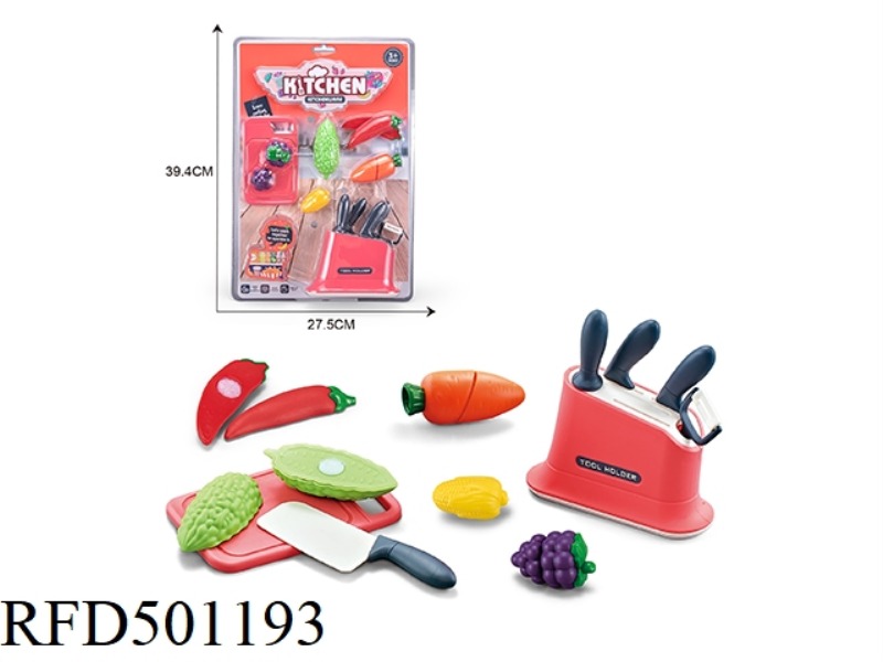 HOUSE PLAYING SERIES KNIFE HOLDER (RED)