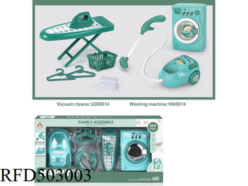 ELECTRIC WASHING MACHINE, VACUUM CLEANER SET