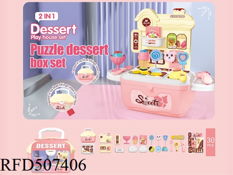 TWO-AND-ONE-BASKET CHECKOUT COUNTER