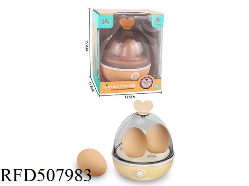 ELECTRIC EGG STEAMER (ORANGE)