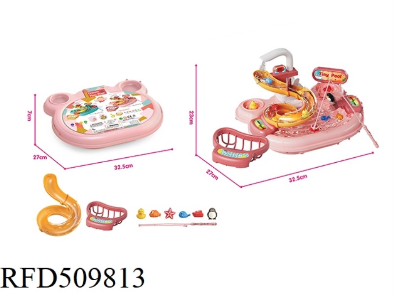 ELECTRIC WATER CHILDREN'S WATER PARK TOY PINK