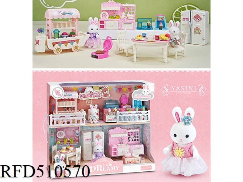 KITTY RABBIT KITCHEN SET