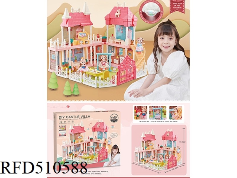 DIY CASTLE COTTAGE LOW MATCH VERSION
