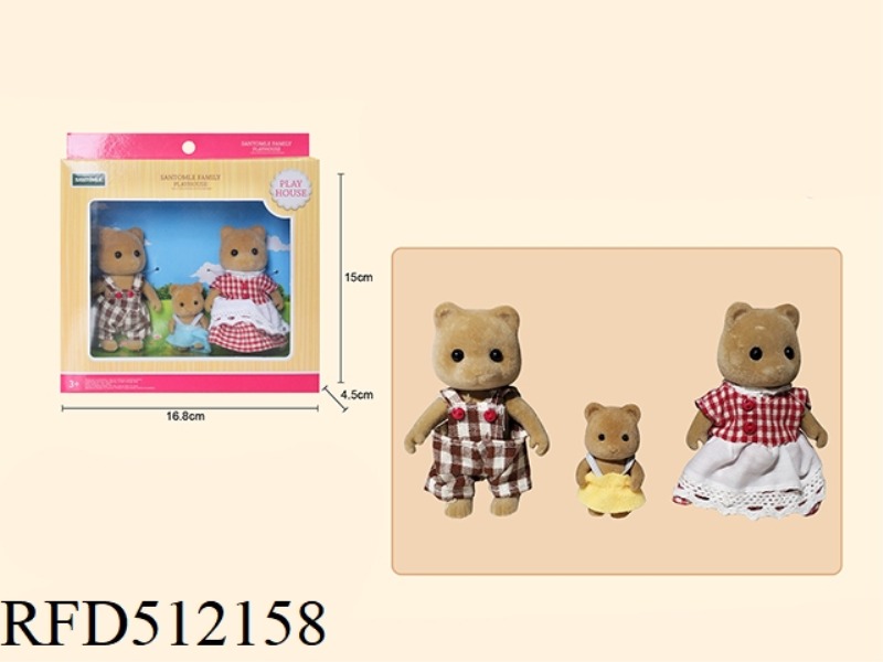BROWN BEAR THREE