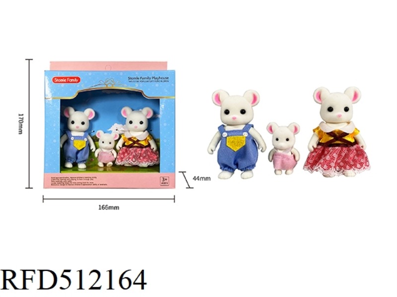 THREE WHITE MICE