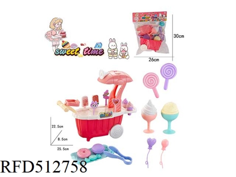 ICE CREAM TRUCK DESSERT SET 28PCS