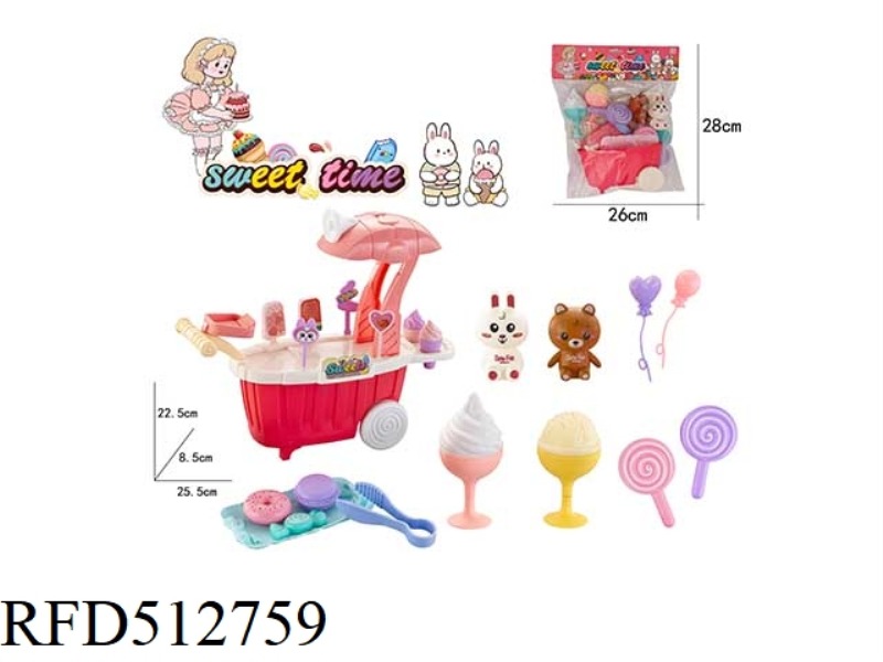 ICE CREAM TRUCK DESSERT SET 30PCS