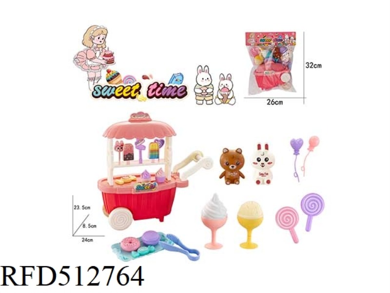 ICE CREAM TRUCK DESSERT SET 33PCS
