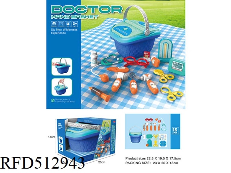 MEDICAL KIT PICNIC BASKET