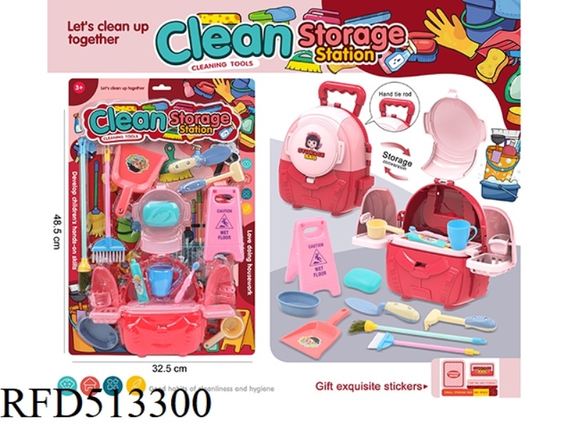 CLEAN THE STORAGE COUNTER