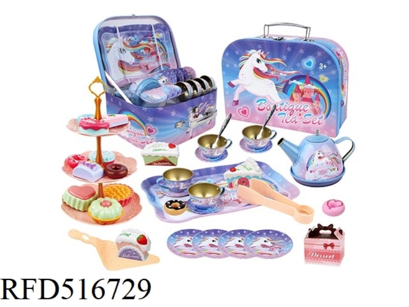 PLAY HOUSE UNICORN DESSERT TOWER TEA SET