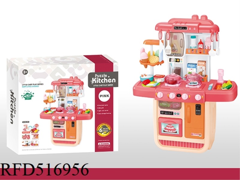 KITCHEN LIGHTING MUSIC TABLEWARE TABLE, COLOR CHANGING FOOD SPRAY WATER ICE CREAM TABLE