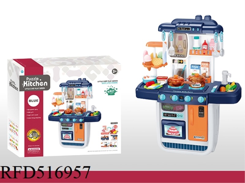 KITCHEN LIGHTING MUSIC TABLEWARE TABLE, COLOR CHANGING FOOD SPRAY WATER ICE CREAM TABLE
