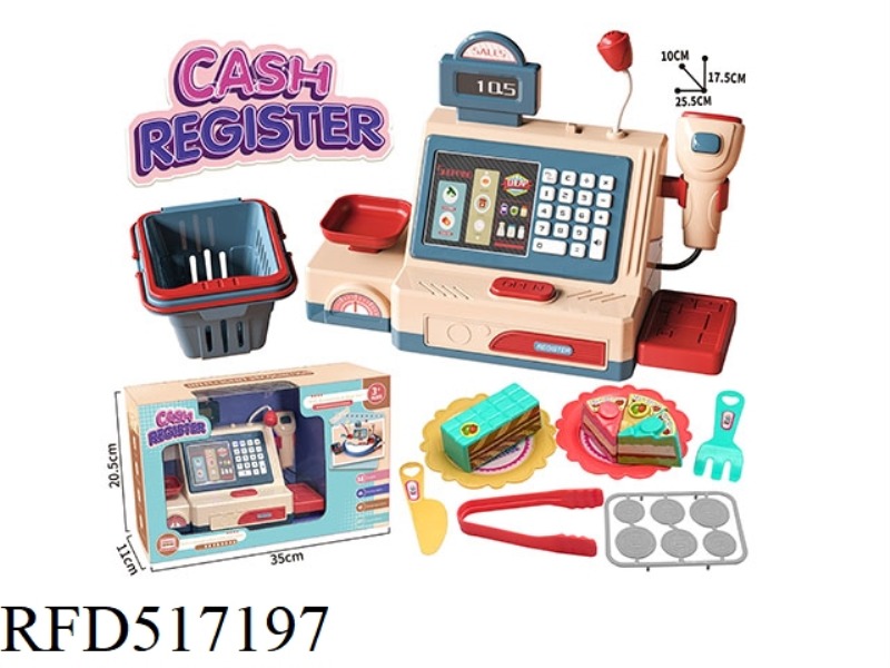 CASH REGISTER CAKE SET