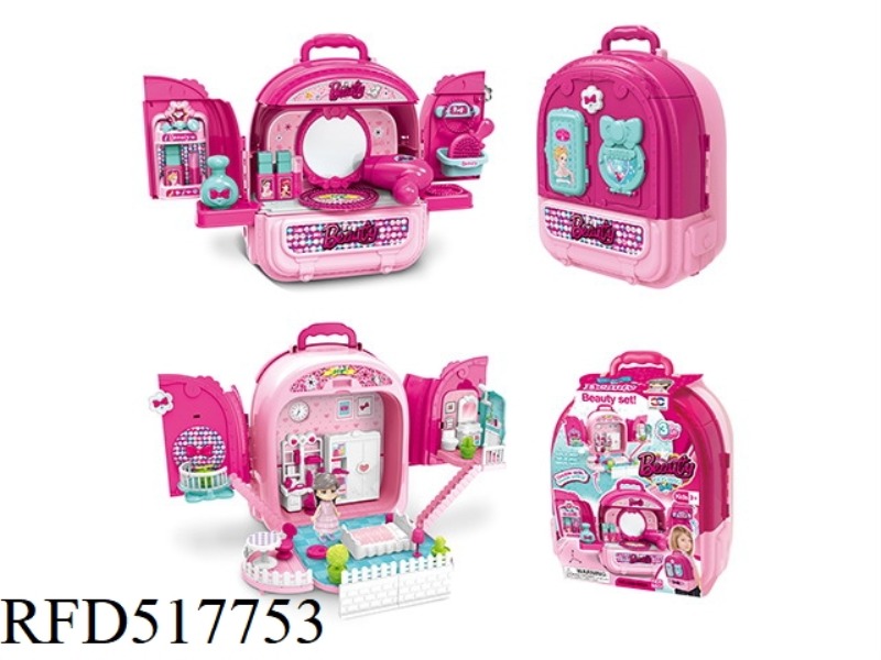 3 IN 1 MAKEUP BACKPACK