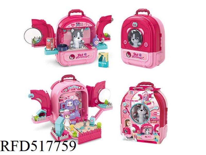 3 IN 1 PET BACKPACK - FOR DOGS