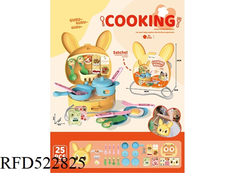 PLAY HOUSE STAR DAI RABBIT KITCHEN SHOULDER BAG