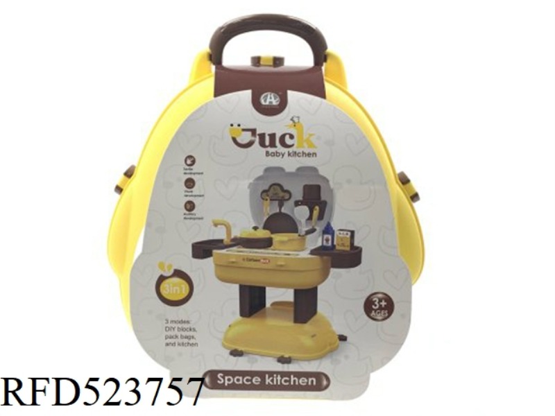 ENCIRCLING STRIP LITTLE YELLOW DUCK THEME BACKPACK HOME 36PCS
