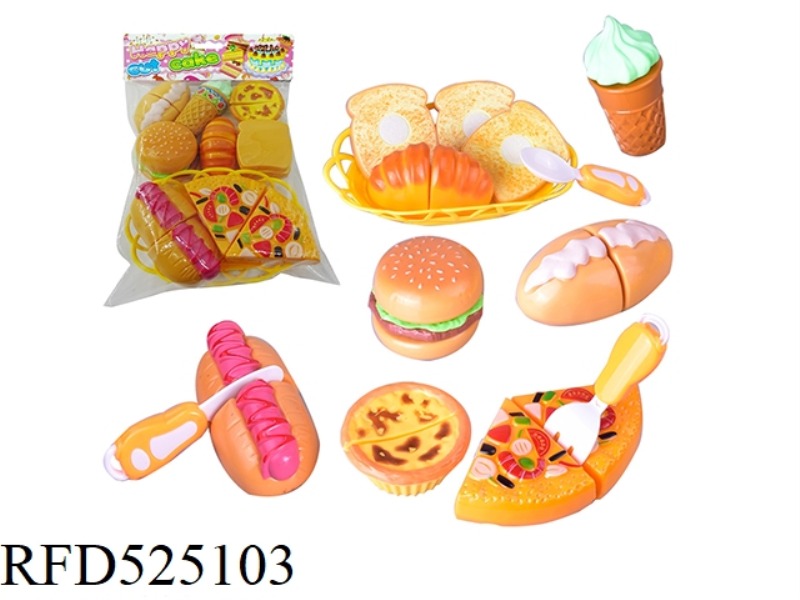 HAMBURGER BREAD CUT