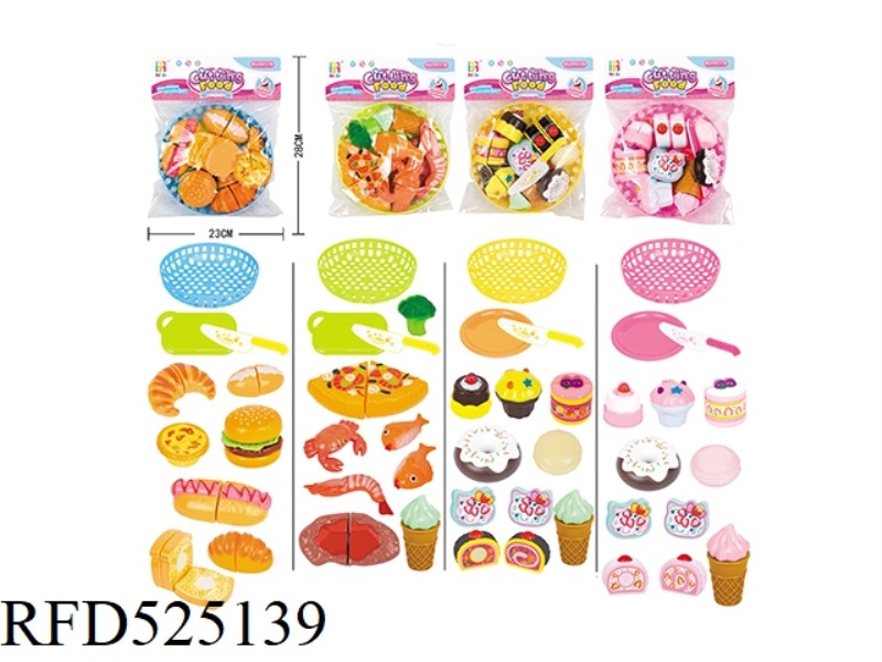 PASTRY BREAD SEAFOOD CUT CUT JOY