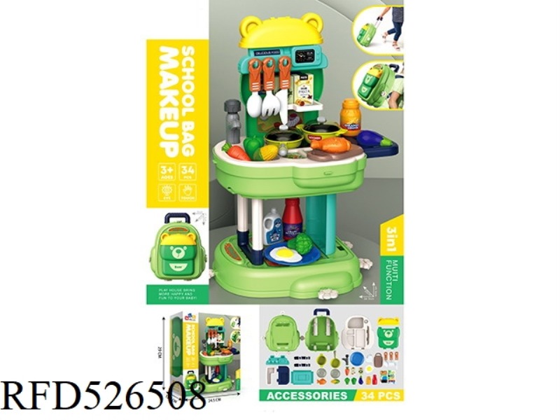 CUTLERY 3 IN 1 BACKPACK