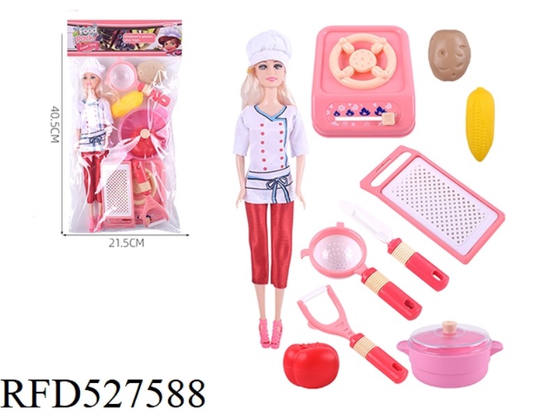 BEAUTY CHEF AND SIMULATION TABLEWARE