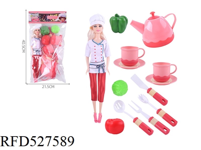 BEAUTY CHEF AND SIMULATION TABLEWARE