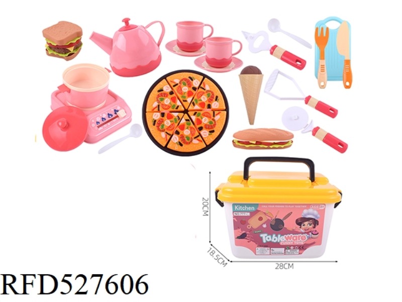 PIZZA TABLEWARE PORTABLE STORAGE